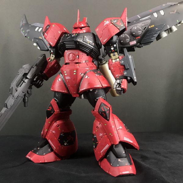 ジョニー・ライデン専用ゲルググ・ウェルテクス・テスタロッサ｜佐藤健司:kobarutoさんのガンプラ作品｜GUNSTA（ガンスタ）