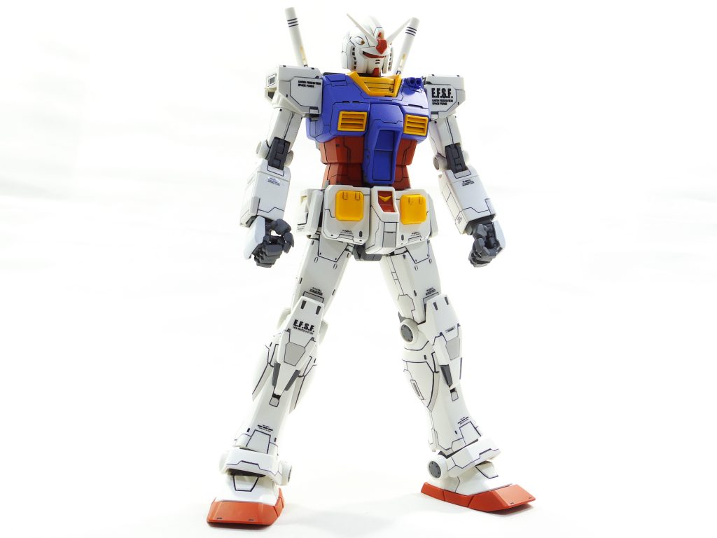 MG ガンダム オリジン版–3枚目/制作者：gunplacraft