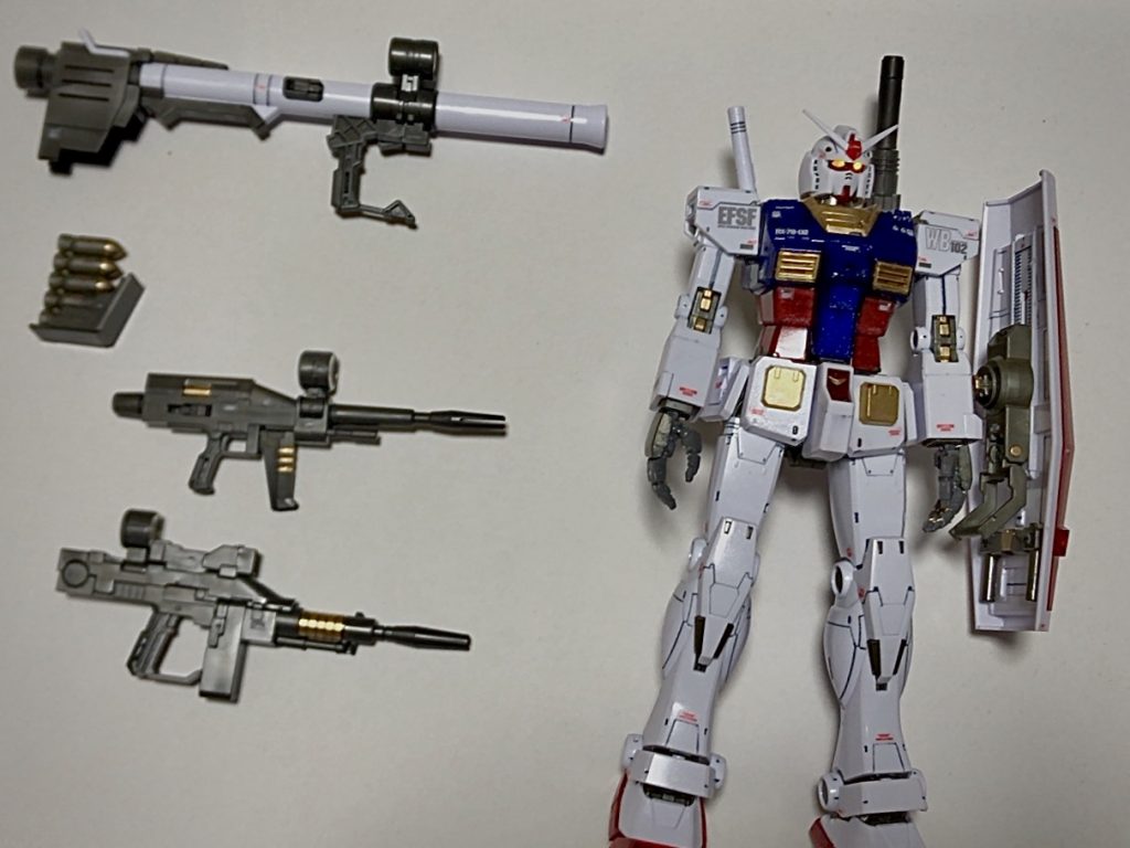 GUNDAM THE ORIGIN RX-78-02 ガンダム–2枚目/制作者：刹兎