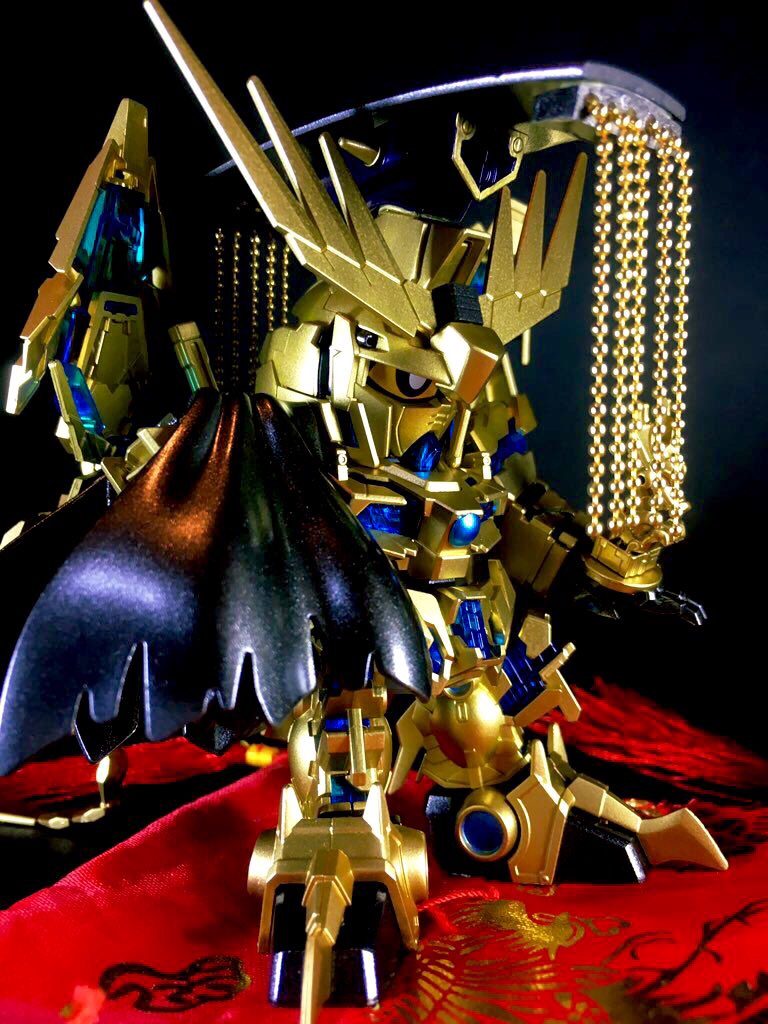 【SD春秋戦国伝】始皇帝フェネクス–2枚目/制作者:ひとらたん