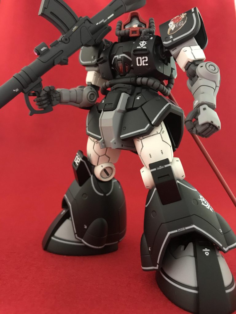 ガンダム FSDと対峙!
そのうちガンダム FSDも作って一緒にディスプレイしたいですがいつになることやら・・・