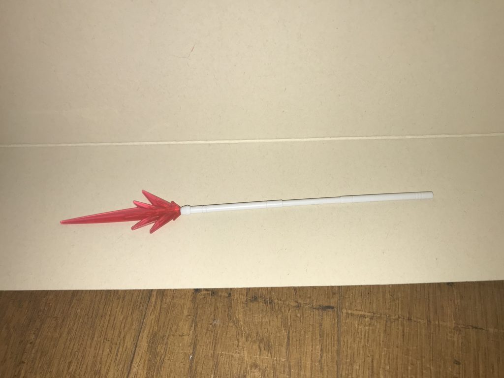 ビームジャベリンは、HGCEブラストインパルスガンダムのキットから、手に入れました。