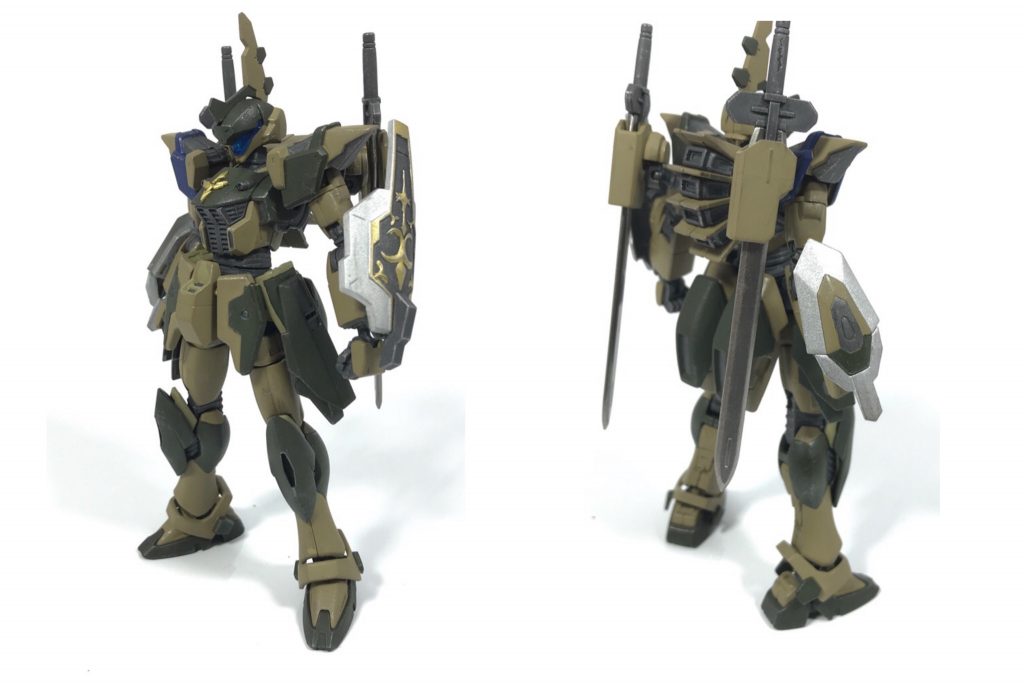 ## [ルーヴ・グランデ専用 S91 デファンス]
フォーライダーさんの自キャラ、ルーヴ・グランデの専用機仕様です。

ハイエンドモデルの機体にグライデンパックと呼ばれる扱いの難しい追加推進装置を追加し、より機動力を高めた機体という位置付けです😌