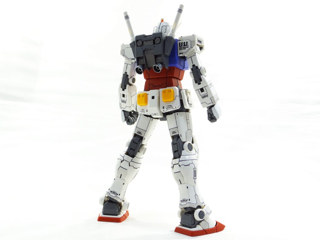 MG ガンダム オリジン版–4枚目/制作者：gunplacraft