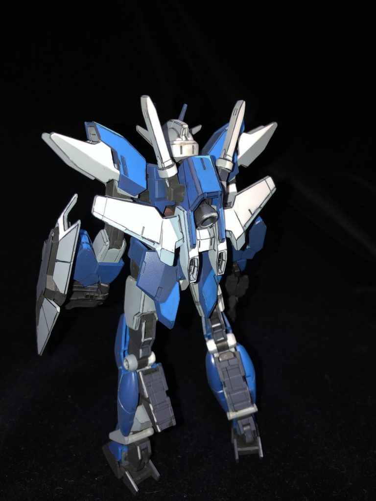 イラスト風アースリィガンダム–3枚目/制作者：ひろ