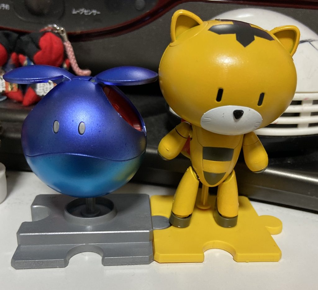 お腹は娘のトラッガイから借りました