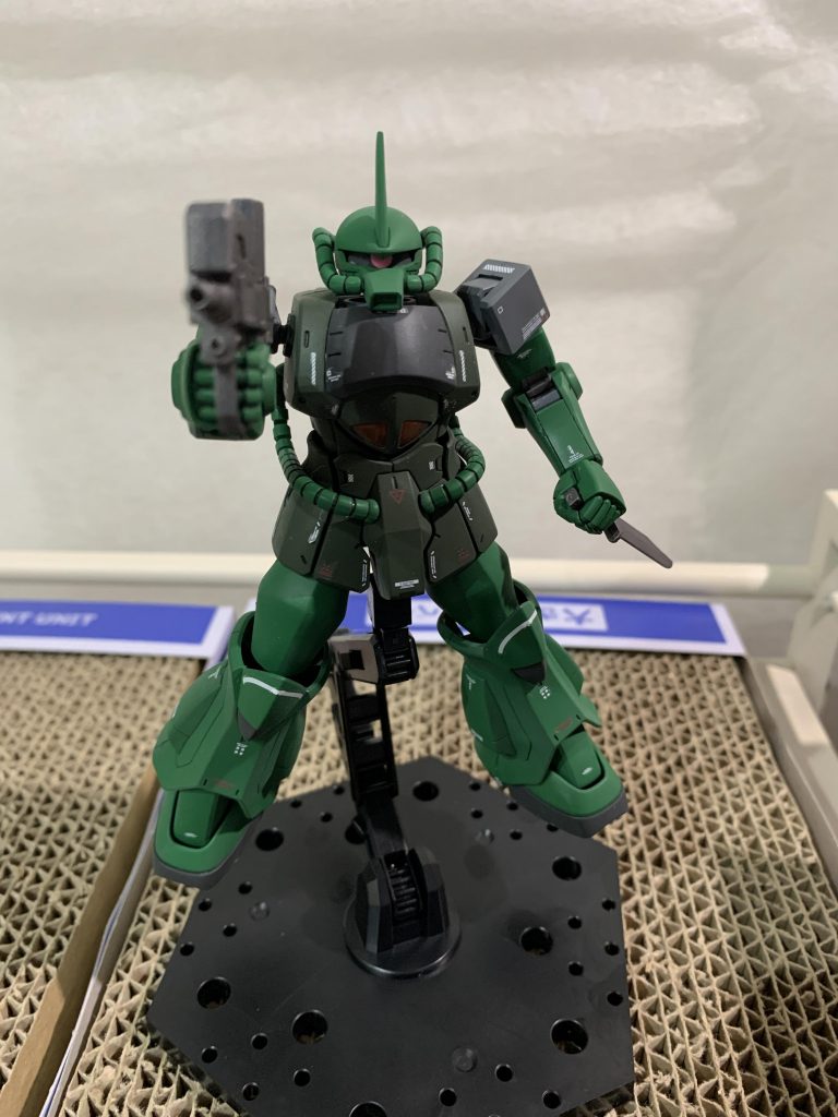 MS-07B グフ・ライトアーマー–4枚目/制作者：でるたぃ