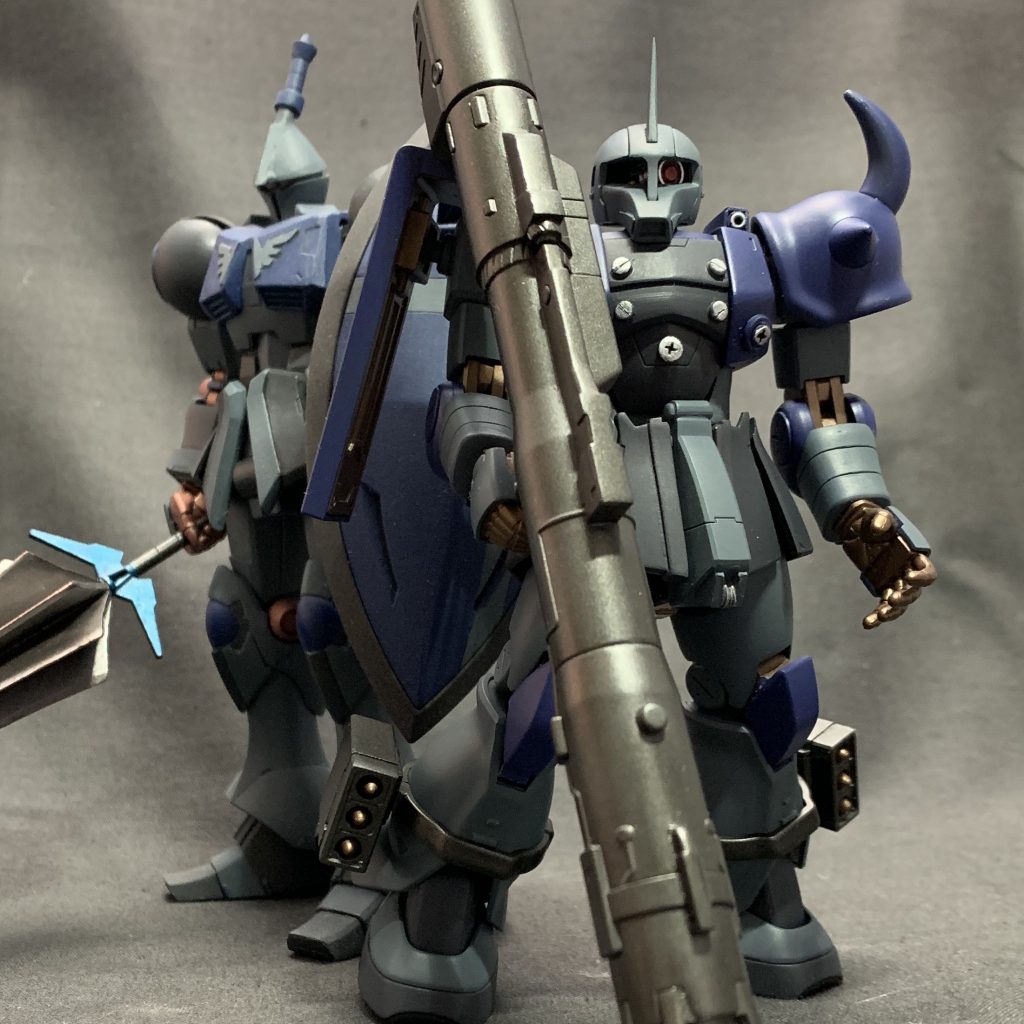 カラーリングは[過去作のギャン](https://gumpla.jp/hg/229384)に寄せてます