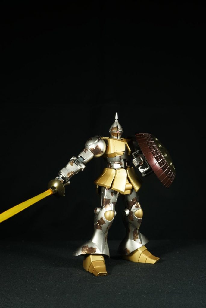 ギャン×風雲再起 (100均アイテムでどこまで出来るかな)–4枚目/制作者：@fluss_rio