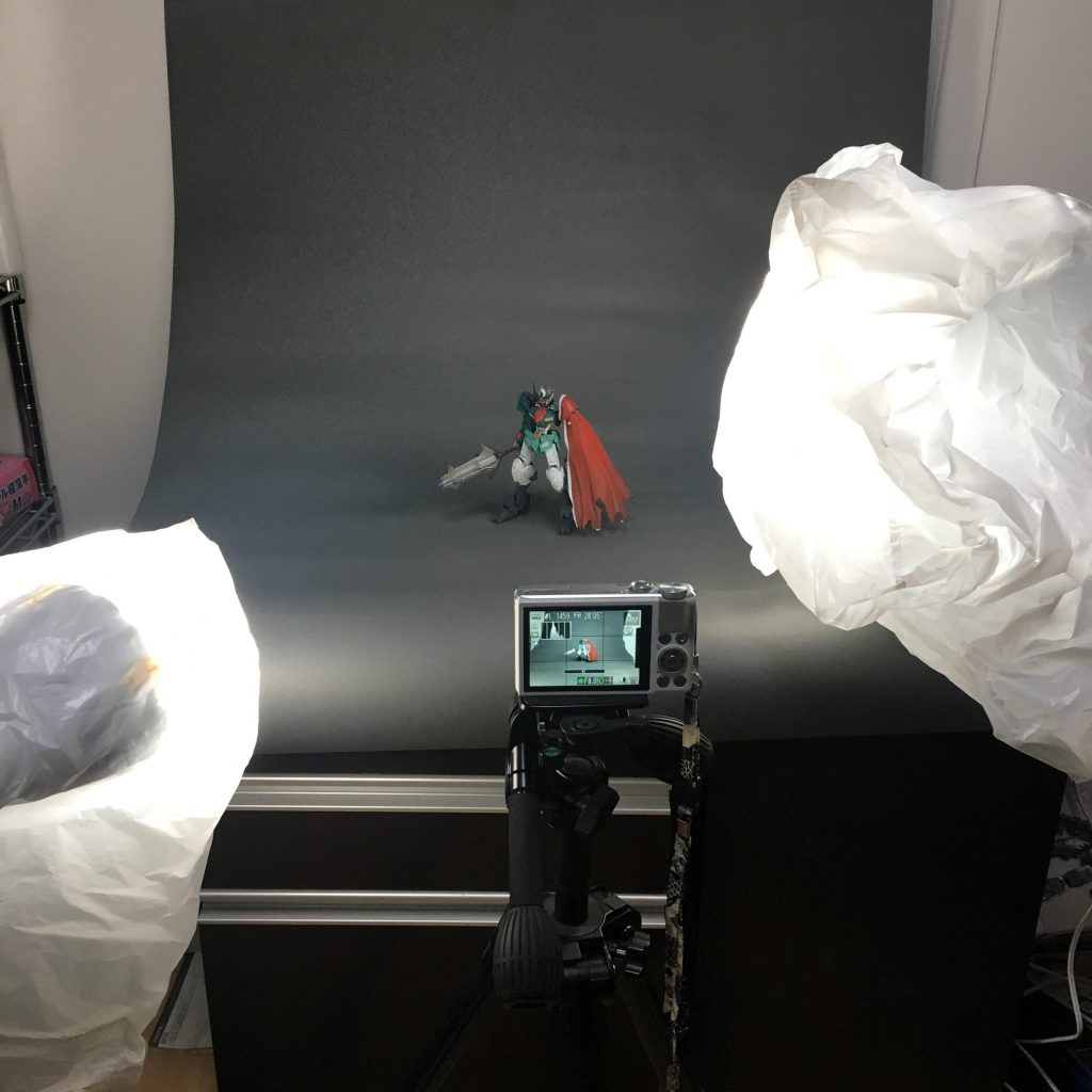 久々にちゃんと撮影しました。照明はもっと勉強しよう