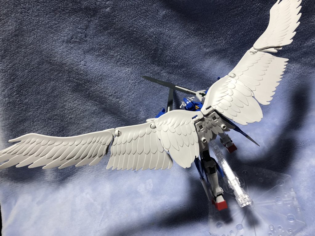 別売の翼(大)をつけてのバックスタイル