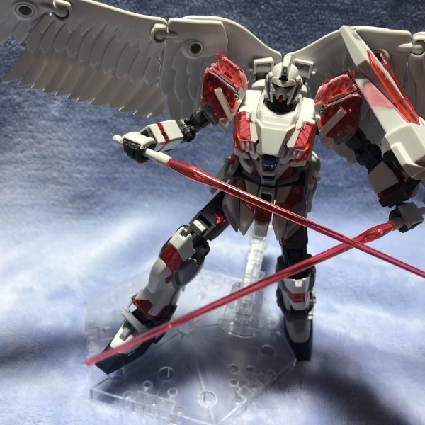 ナラティブガンダムに翼(大)をつけて