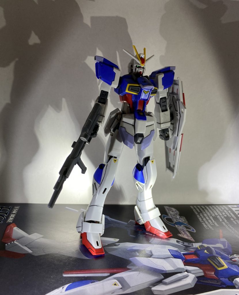 光の当て方を変えたらいい感じの影が出ました