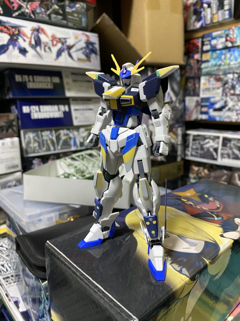 塗装前
ほぼダブルオースカイとインパルスです。