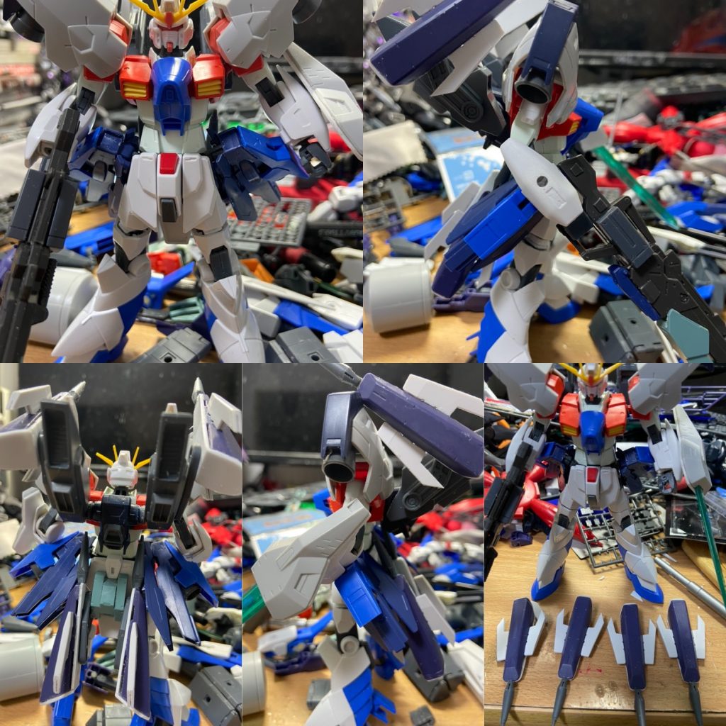 D型(ドラグーン装備型)で、4機のドラグーンを装備しています。