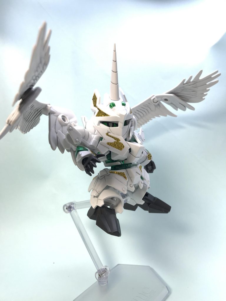 可動域がめちゃくちゃあるパーツは躍動感がでて良いですよねぇ。