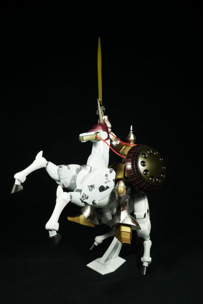 ギャン×風雲再起 (100均アイテムでどこまで出来るかな)–2枚目/制作者：@fluss_rio