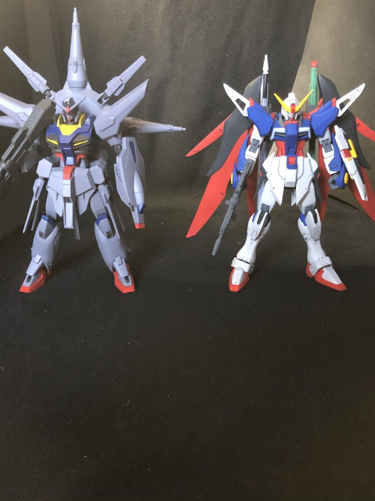 サイズはHGCEデスティニーとほぼ同じ