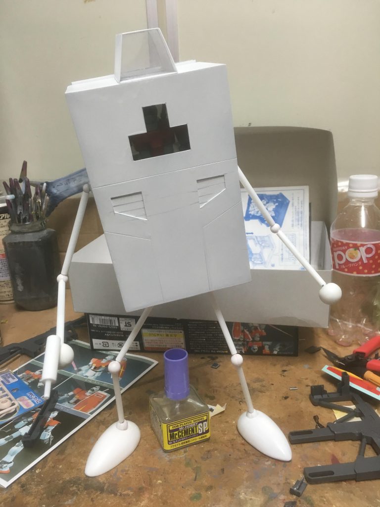 サフ状態。想像以上に豆腐でした。