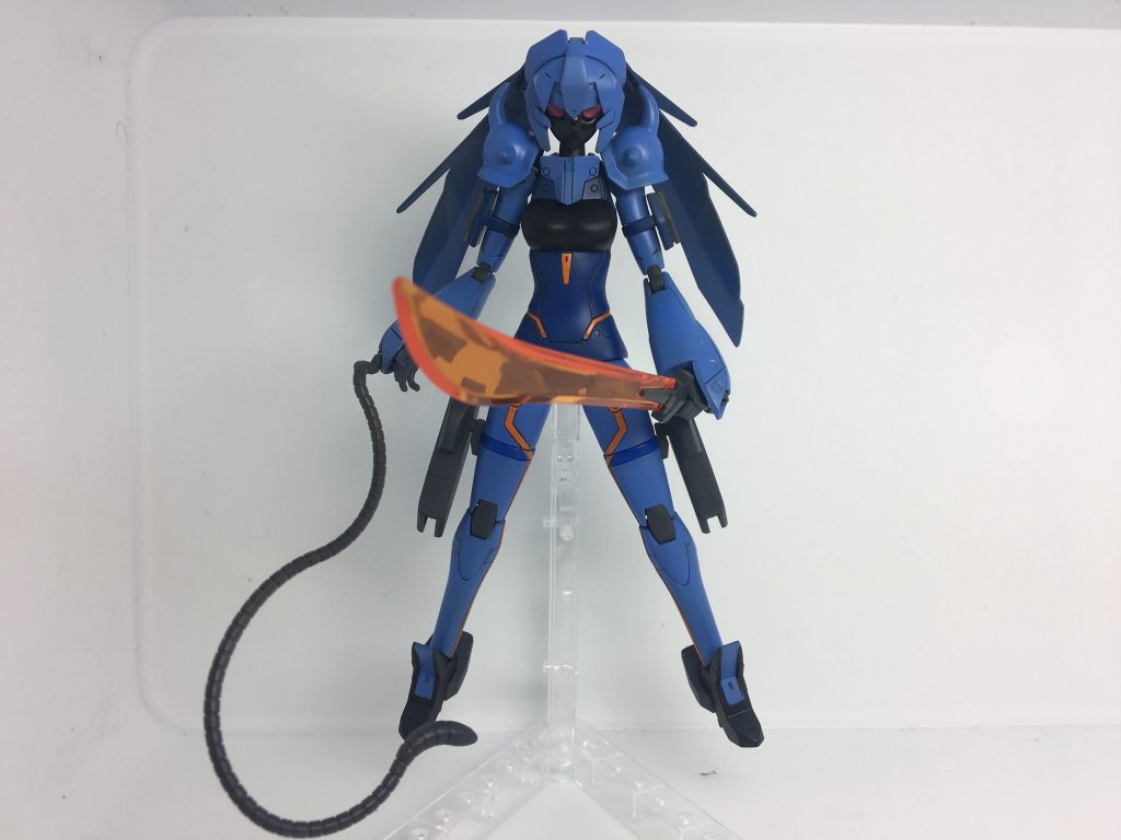 正面ショット　軽装備状態です。