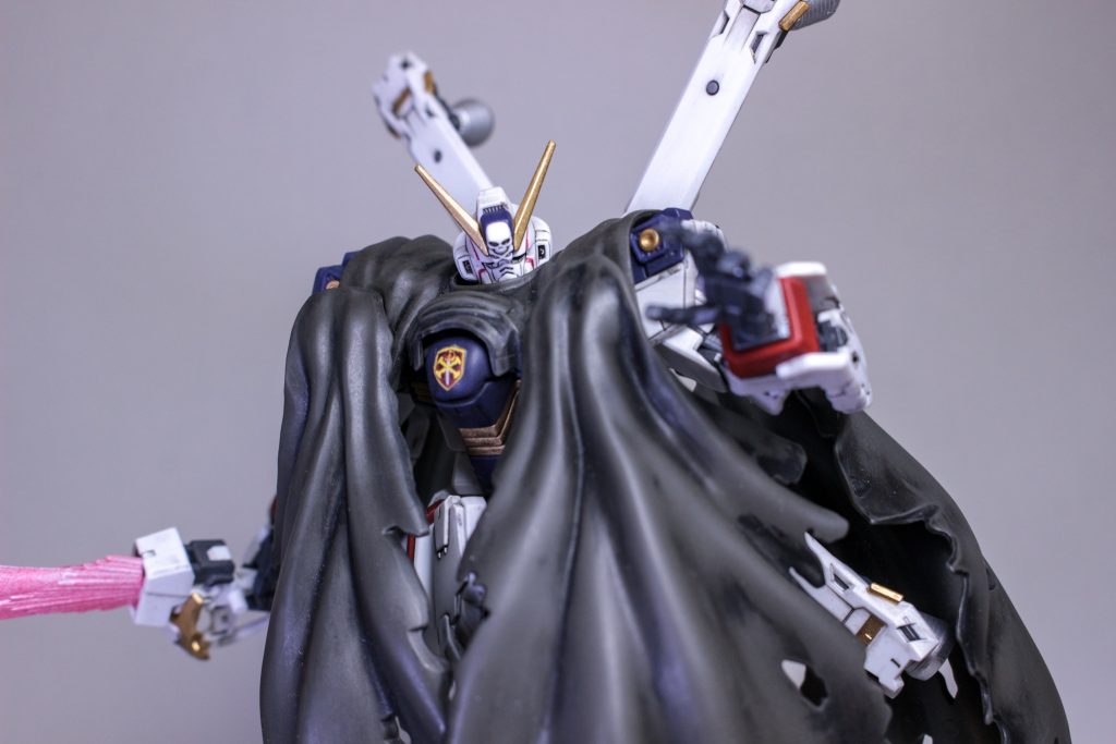 RG初の小型MSですが、組みやすいし動かしててストレスも感じないしギミックも再現されてるしで感動でした。さすがGUNPLA EVOLUTION PROJECTは伊達じゃない！小型MSのRGは変形、合体ギミックのないF91辺りが出るだろうと思ってましたが…
X2がプレバンで発売されましたしX3、フルクロスと続いてほしいですね。