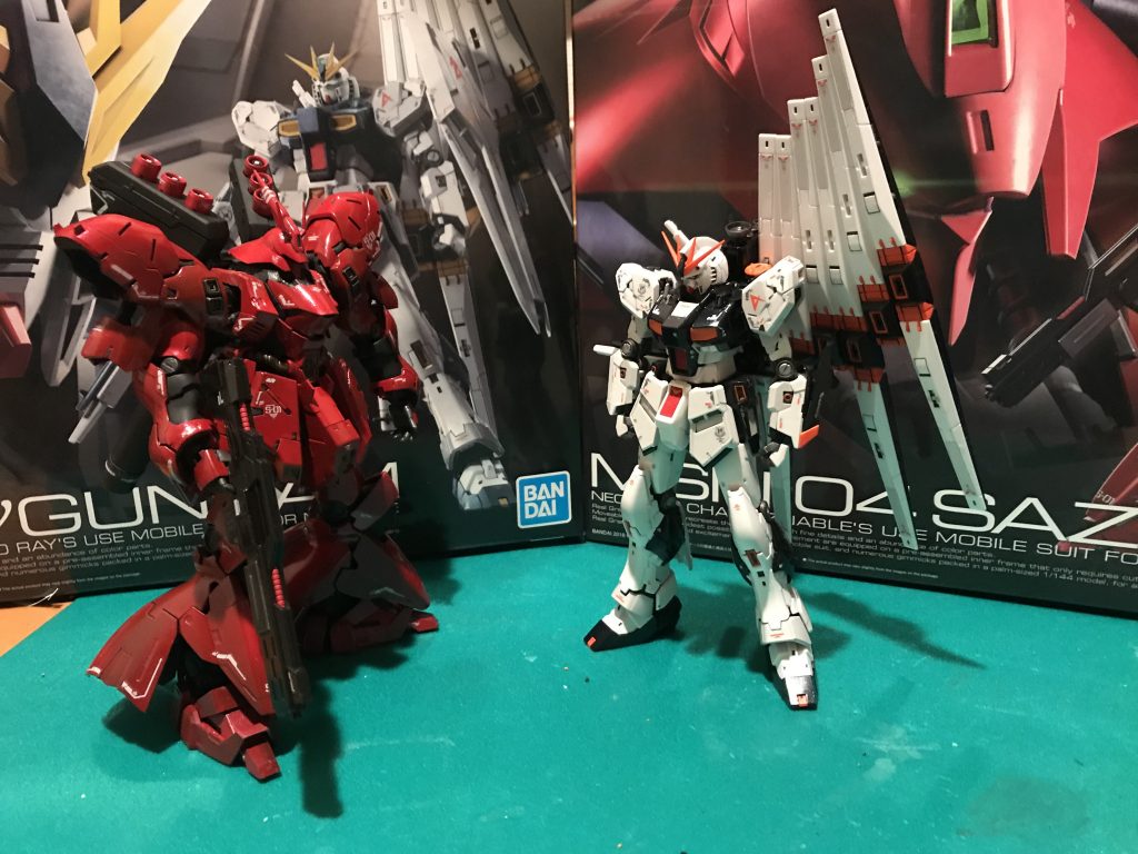 RGサザビーと共に、、これがやりたかった！