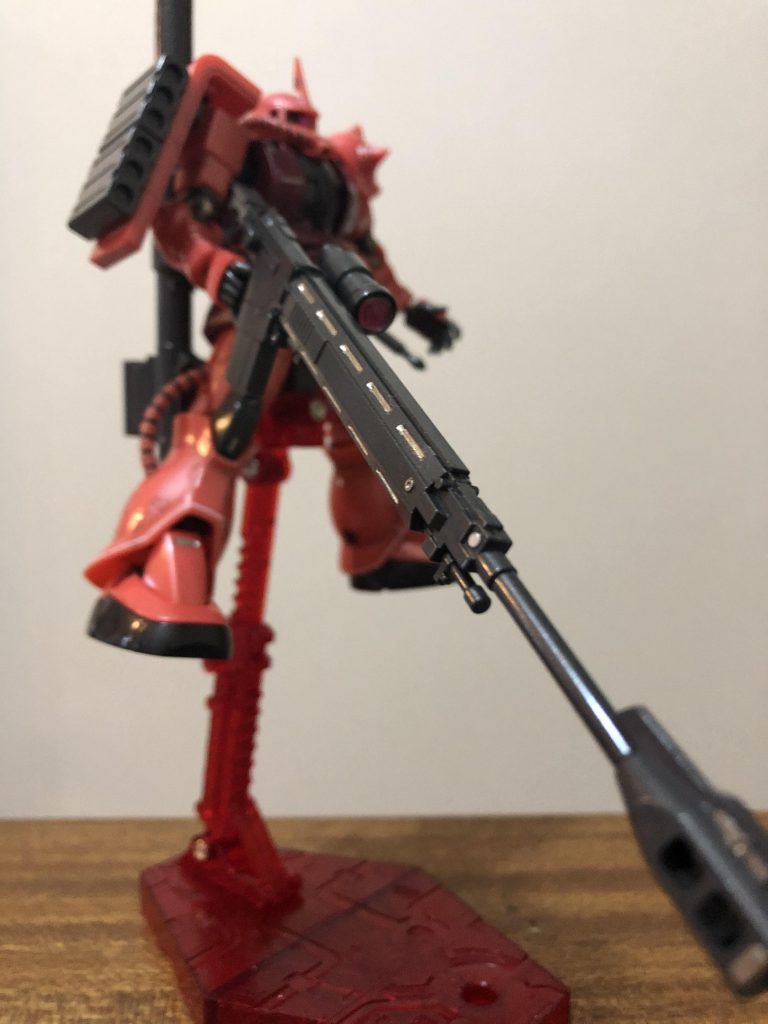 ライフルのスコープはＨアイズに変更このライフルが最高にカッコイイ