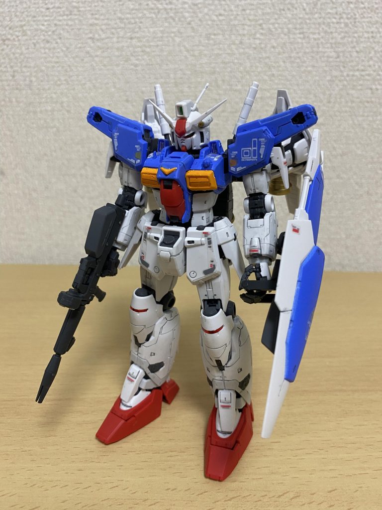 部分塗装と墨入れにトップコート艶消しで仕上げました。