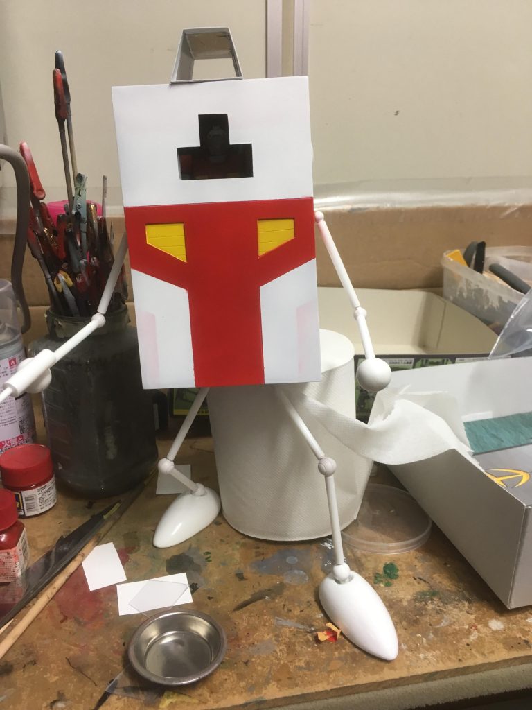 そして色を塗って完成です。