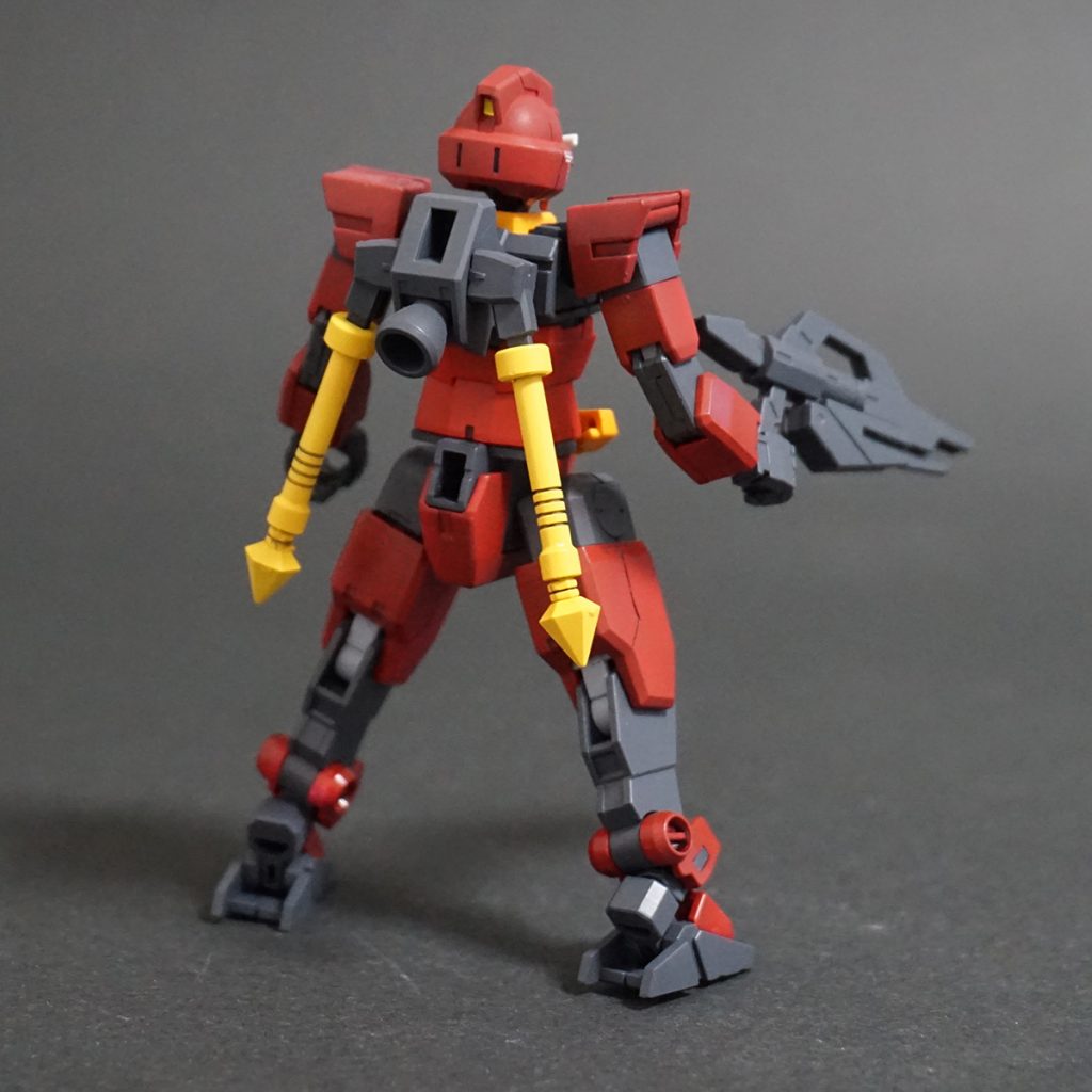 コアガンダムリゼのバックショットです。