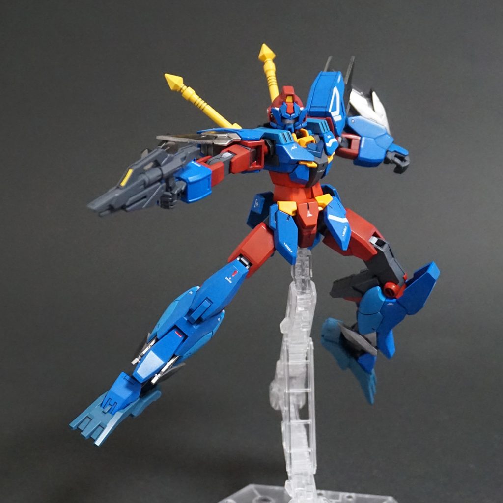 HGBD:R メルクワンガンダムリゼ–7枚目/制作者：@Under_NM_Design