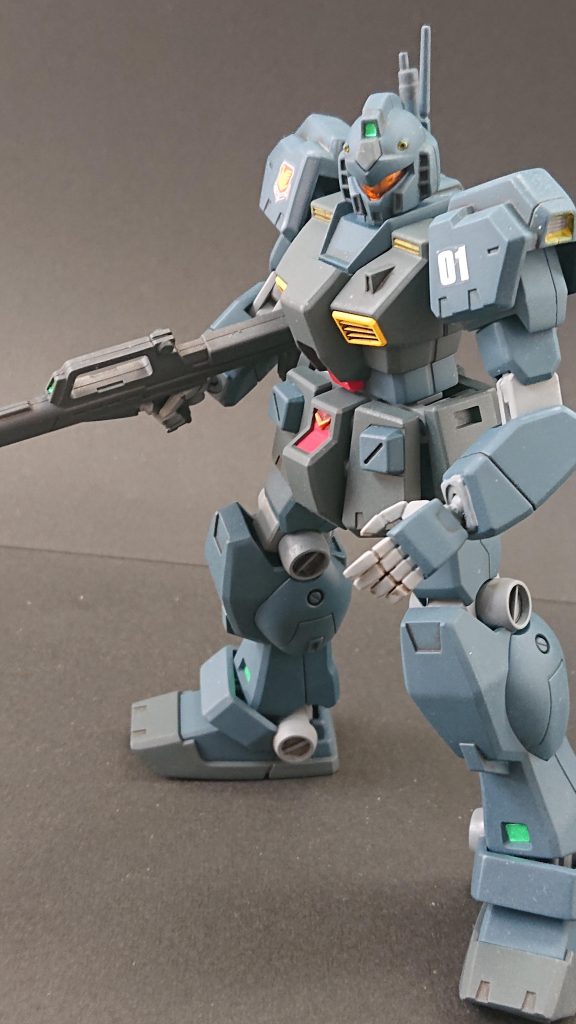 hgucジムクゥエル–4枚目/制作者：ガンプラおじさん