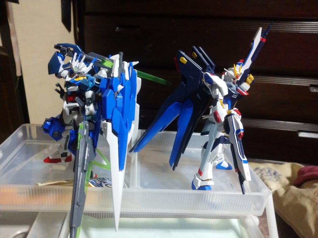 ストライクフリーダムガンダムとのツーショット！–2枚目/制作者：あきなが