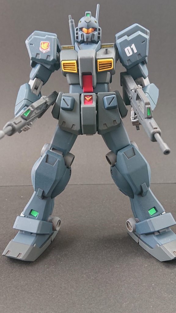 hgucジムクゥエル–8枚目/制作者：ガンプラおじさん