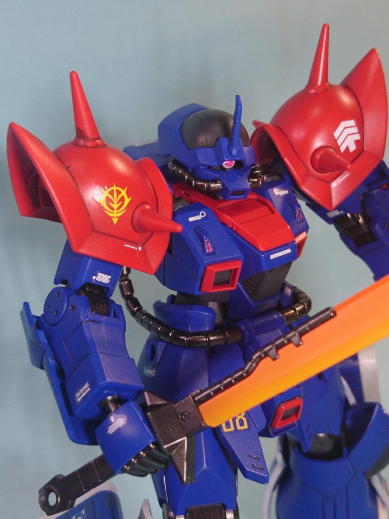 イフリート改の型式はMS-08TXなので08のデカールを張り付け。