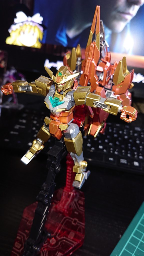 スタークタワーから落下中に合体するやつ。