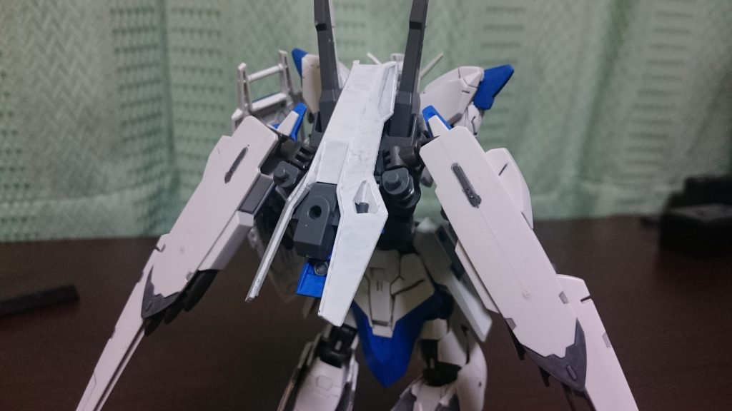 バックパック
トリスタンをベースに、ジャンクやアームアームズ系を使っています。