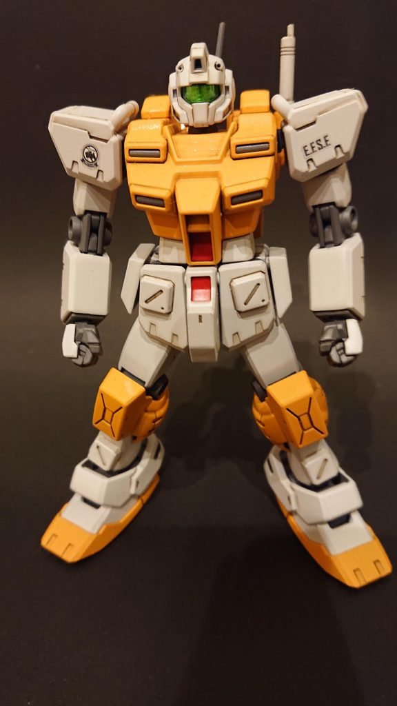 股間のVマークは塗り分けが面倒なので削ってしまいました。