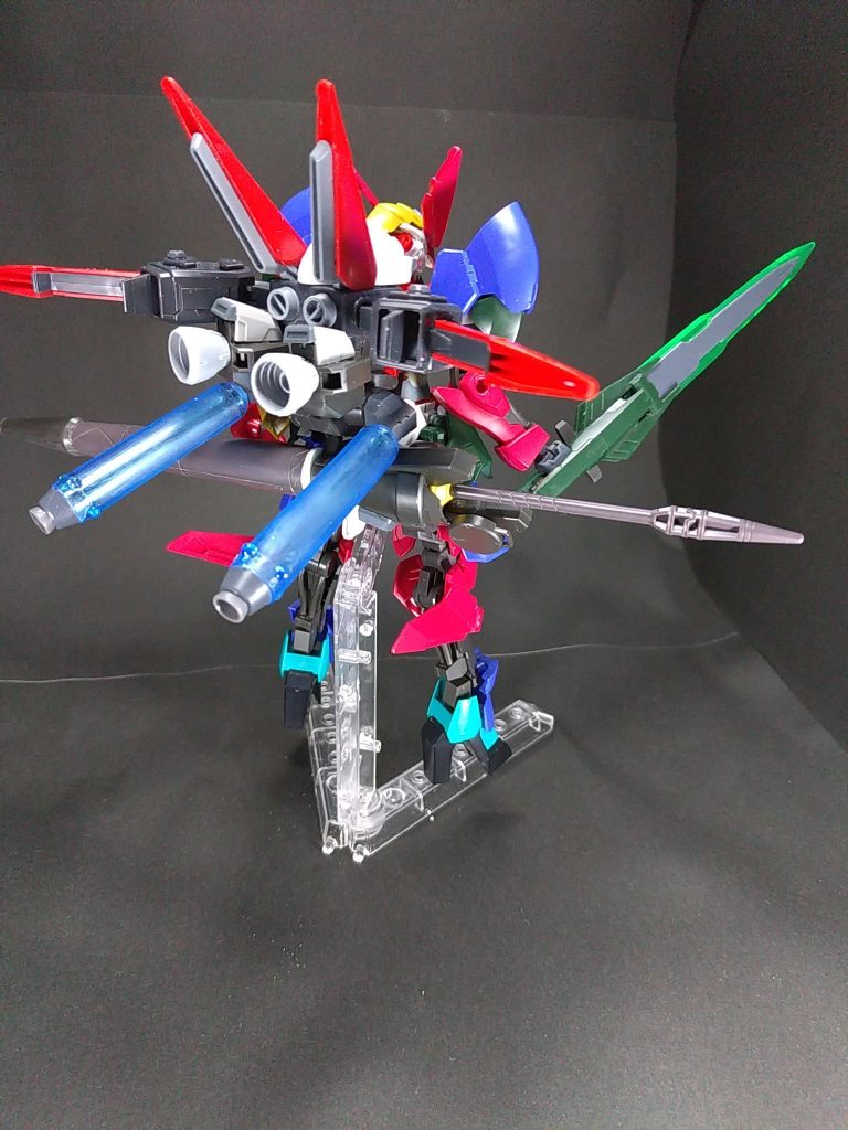 塗装前。パーツの色で、どのキットを使ったか分かると思います。