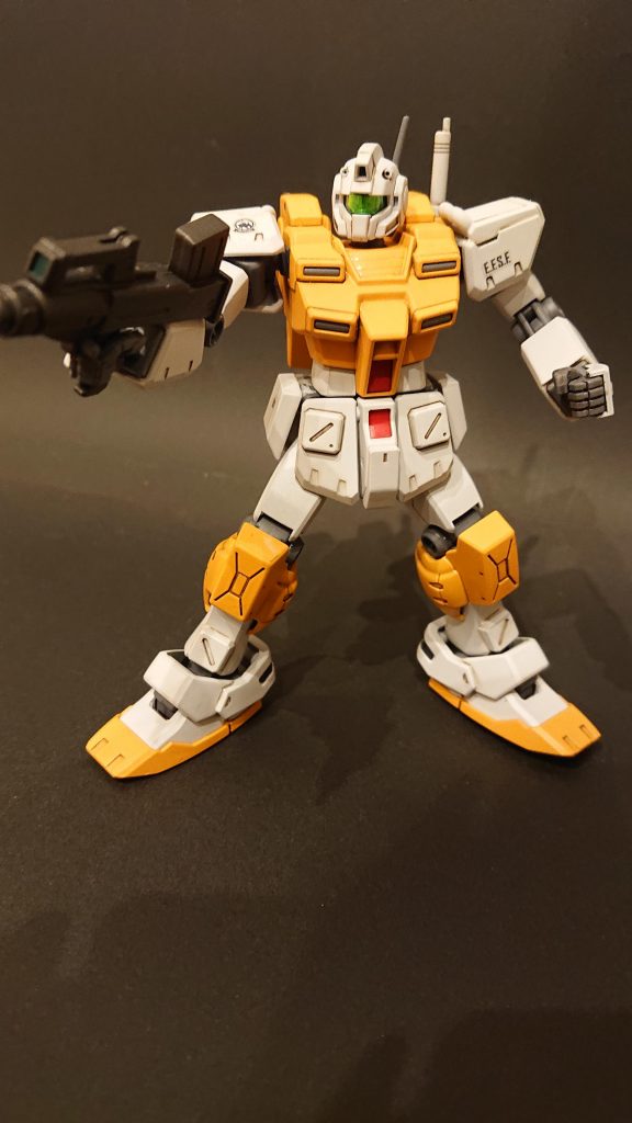 hgucパワードジム（２体目）–5枚目/制作者：ガンプラおじさん