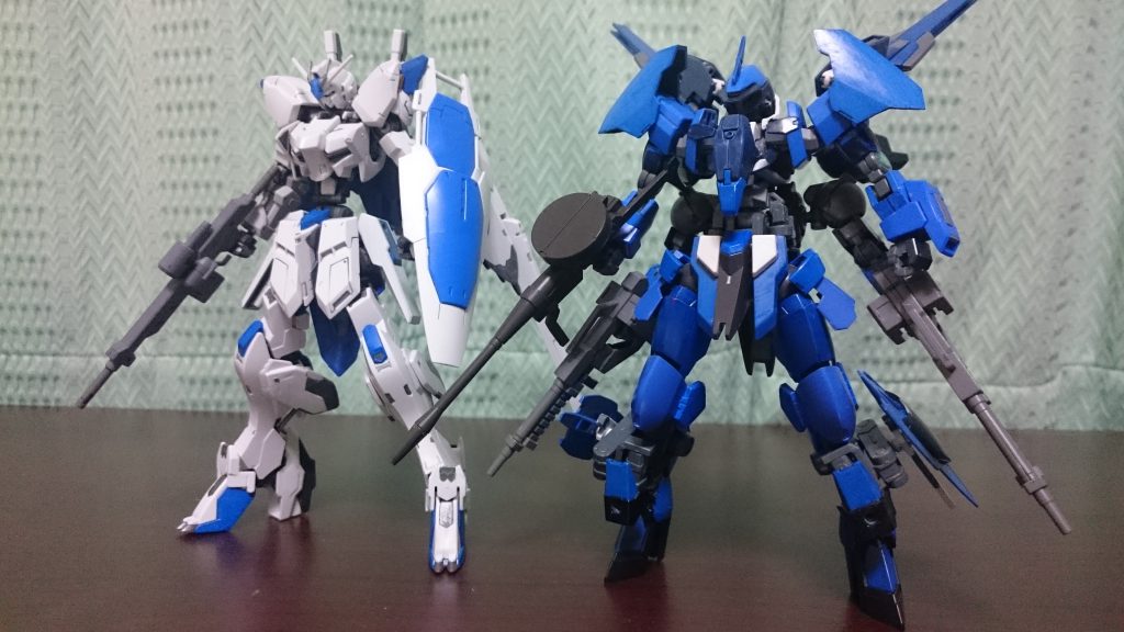 ライバルポジ(予定)の機体と