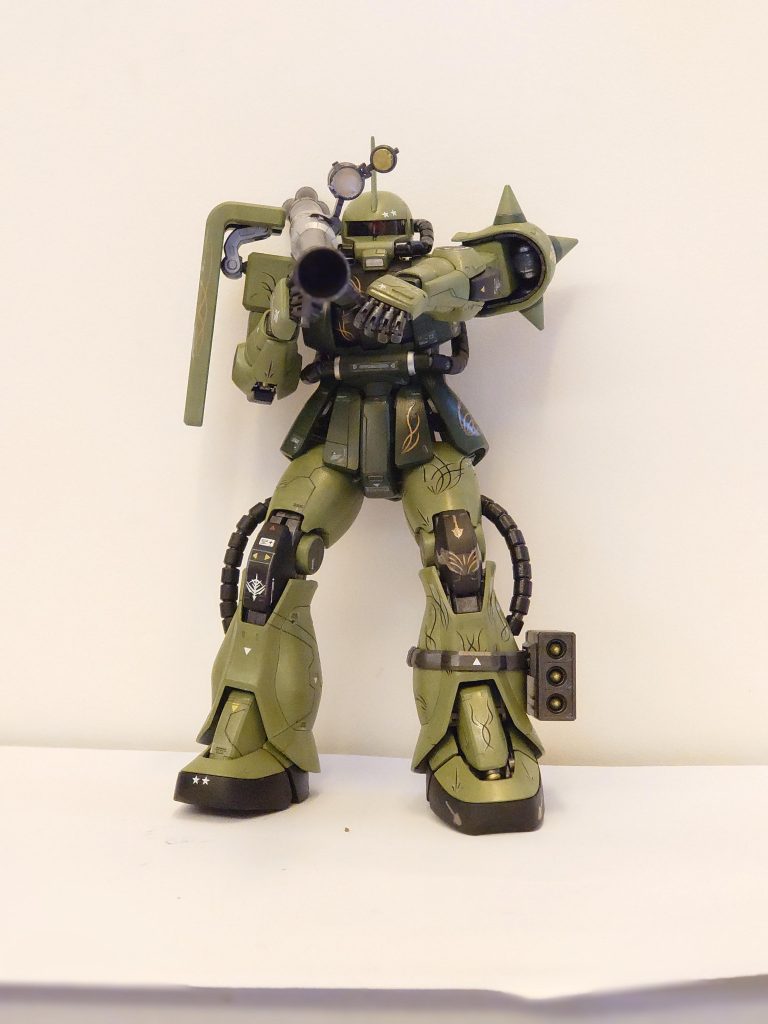 やっぱりバズーカを構えた姿が一番ですね。