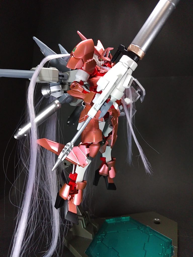 フォース「アスガルド」のヒロイン、サクラのガンプラ。ブリュンヒルデでした～( ^^)/