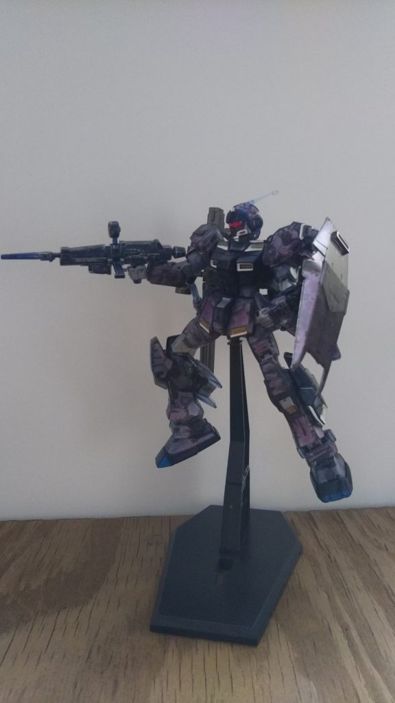 最後はブラックを吹くところをクリアブラックで少しでも透過性を持たした方がいいかと思いました。