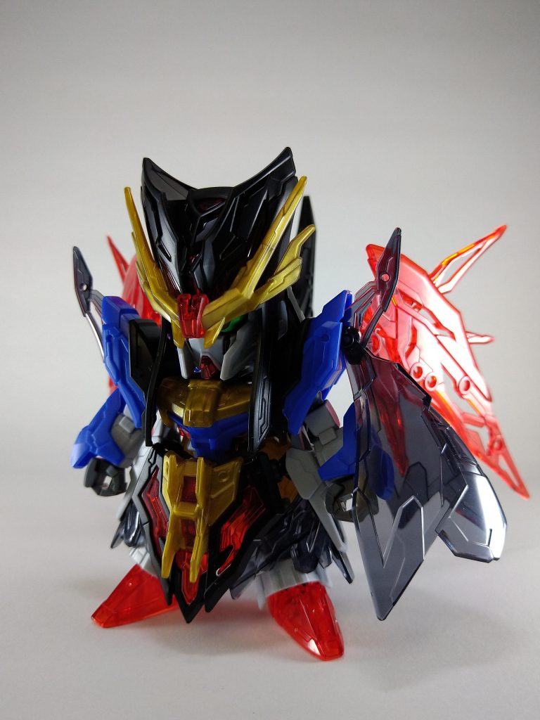 上の写真と素組の比較になります。