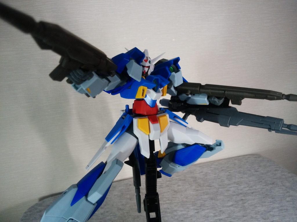 オプション装備で二丁拳銃を装備可能