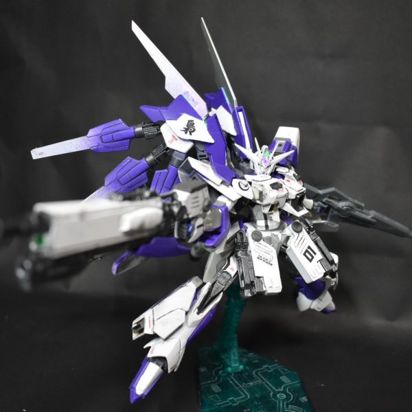 HG Hi-νリボーンズガンダム　HWS風装備