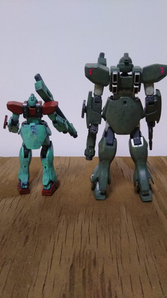 ガンイージ 1／144と食玩–4枚目/制作者：ichamun