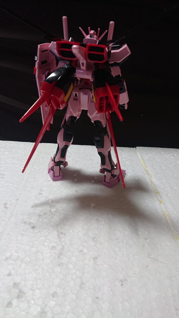 バックショットは何故か様になった(笑)