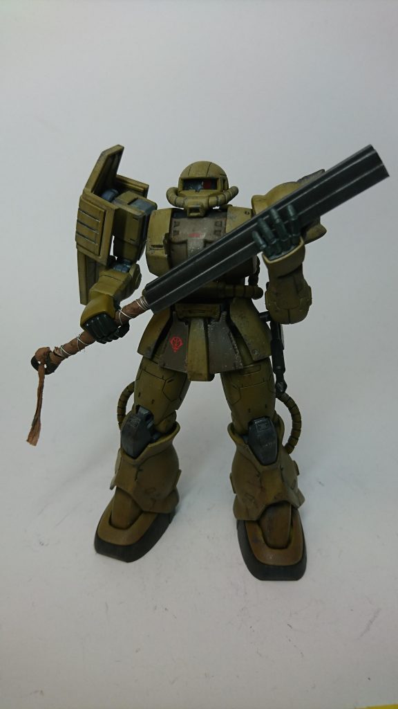 今回のオリジナル武装その1
「ヒートじゃないこん棒」
仕様回数に制限のあるヒートホークを節約するため、前線で作られた金棒。その重量でもって敵の装甲を叩き割る。発熱機構等はないので物理的に破損しない限りずっと使えるエコグッズw